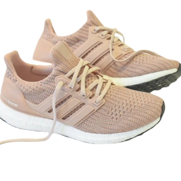 Adidas Ultraboost 4.0 Pink Ash Pearl Running Shoes - Picture 4 of 15